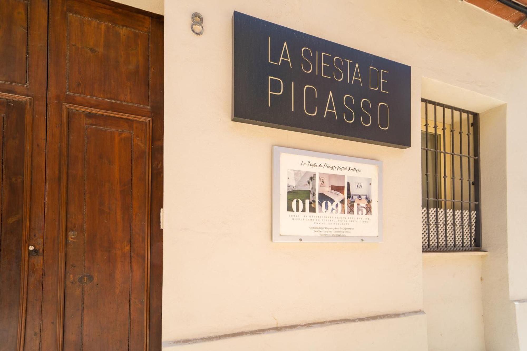 La Siesta De Picasso Hotell Málaga Eksteriør bilde